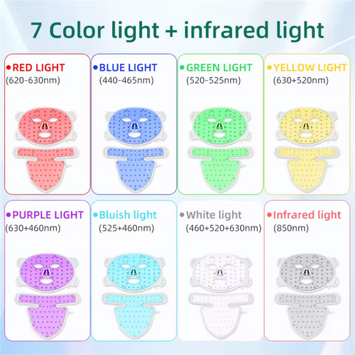 8-Color Light Therapy Mask